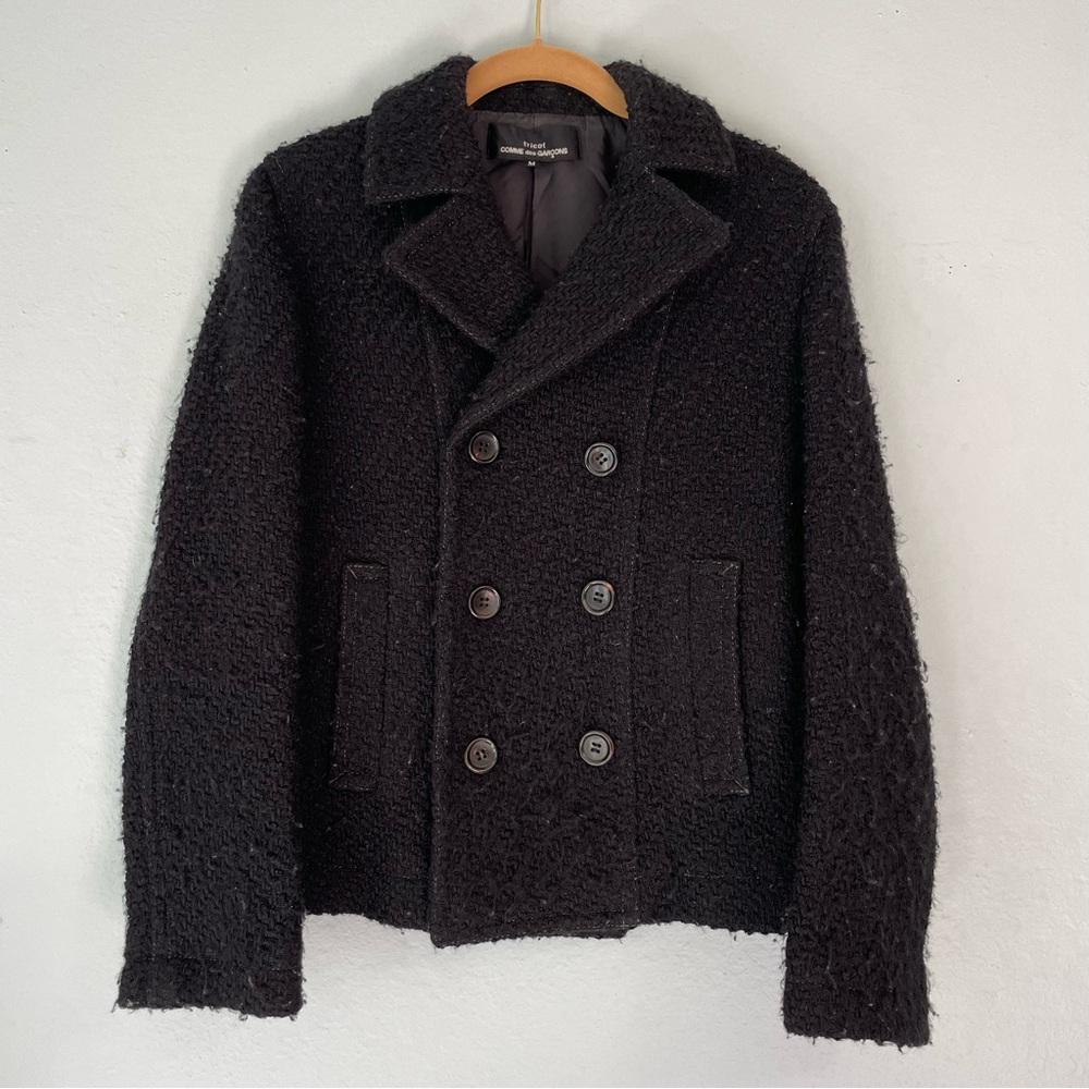 Vintage Tricot Comme des Garçons 2005AW Wool Tweed Double Breasted Jacket